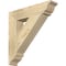 Ekena Millwork Traditional Traditional Rough Sawn Bracket, Douglas Fir, 4"W x 20"D x 20"H BKT04X20X20TRA01RDF - alternate 1